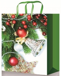 Сумочка картон Колокольчики игрушки