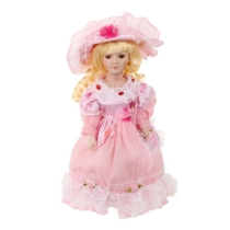 Кукла коллекционная "Елизавета в розовом платье"